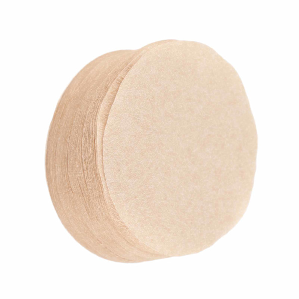 100 stk. kaffefilterpapir erstatningsfilter til kaffe mokka (nr. 6 Dia. 60 mm)