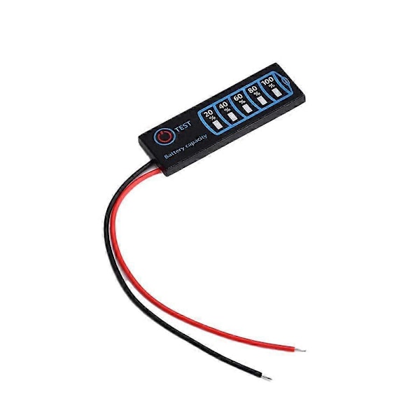 1S-8S 18650 Li-ion Lipo Litium Batterinivåindikator 5-30V Bly-syra Katod Kapacitetsmätare Spänning LCD Batteritestarmodul