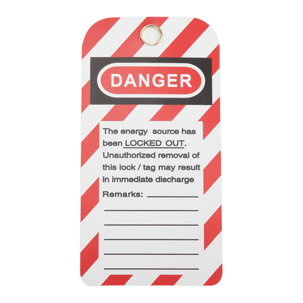 Lockout Tag Rewritable Danger Fungerar inte - 30PCS
