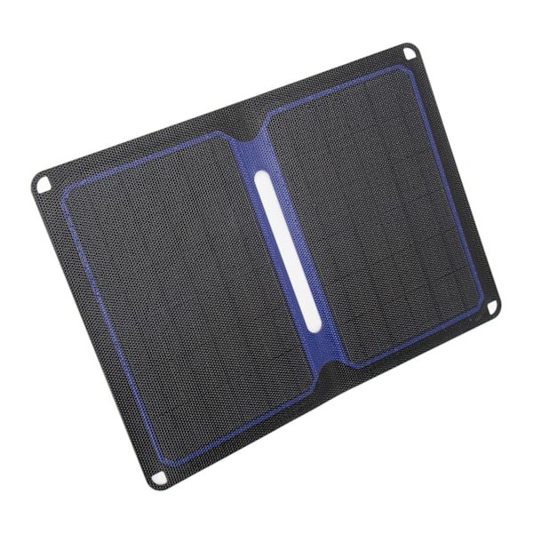 Hopfällbar solpanel 14W med hög effektivitet, energibesparande, vattentät, bärbar, mono solpanel laddare för utomhusbruk