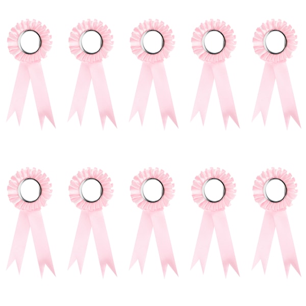 100 sett blikkskilt pin baby shower knapp blanke materialer feiring fest gaver 44mm