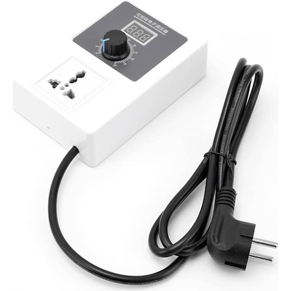 2000W AC 110-240V SCR Spændingsregulator til hastigheds- og temperaturkontrol - EU-stik