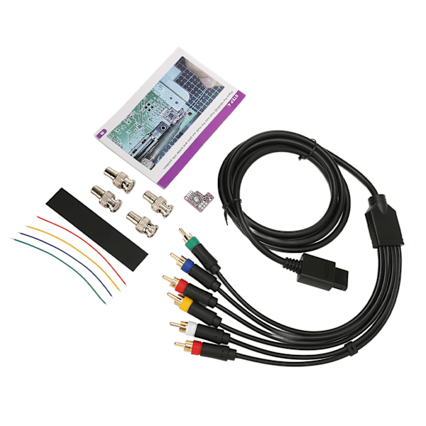 for N64 RGB Modchip Stabil Klar Bilde Enkel Installasjon Erstatning for N64 NTSC til RGB Utgang Modul