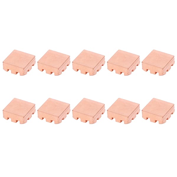 10 stk. kjøleribbe kjøleradiator CPU-kjøler industrielle kontrollkomponenter P9x4x9