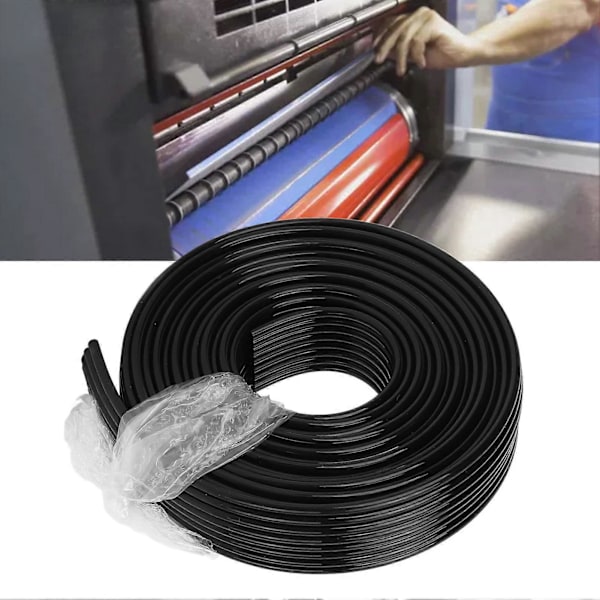 Blekkrør UV Slange Fleksibel Slange 3x2mm 8 Rader 3 Meter Lengde HTPE kompatibel med Skriver Fotomaskin Svart