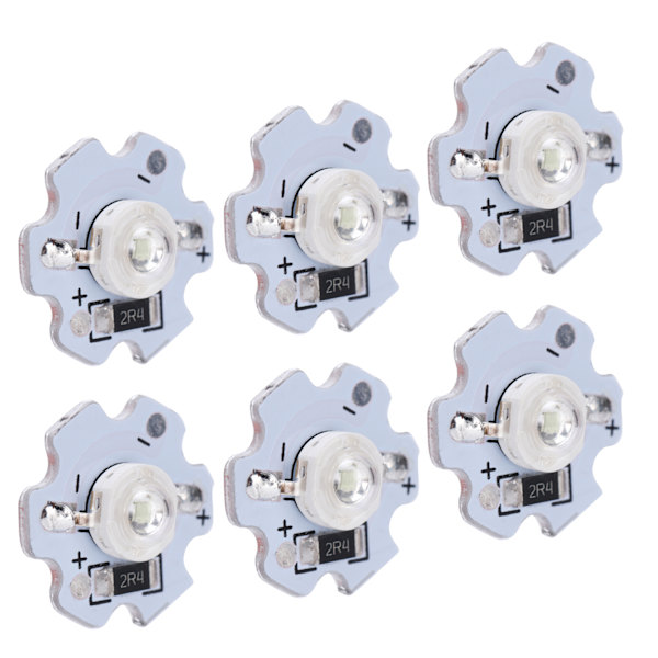 25 stk. 5V LED-chips 200LM 3W LED-pæreperler med høj effekt til DIY-belysningsarmaturer Blåt lys 455-460NM