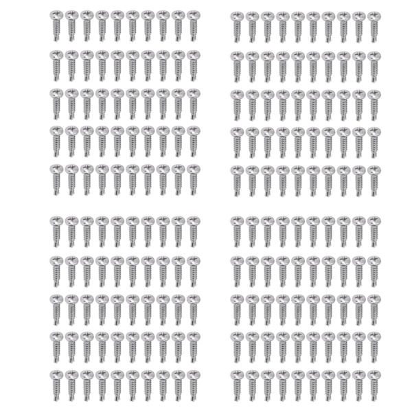 200 kpl ristikkäinen pyöreäkantainen ruuvi M4,2x19 410 ruostumattomasta teräksestä valmistettu itseporautuva ruuvi huonekalujen asennukseen ja korjaukseen