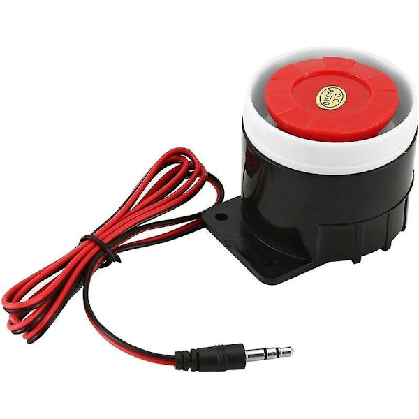 DC Piezo Elektronisk Summer Larm Siren Säkerhet Horn 12V DC Elektronisk Summer Larm Siren Säkerhetssiren 120 DB Siren