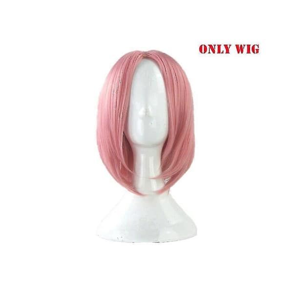 Shippuuden Haruno Sakura Cosplay Kostym Outfits Halloween Karnevalsdräkt A A M