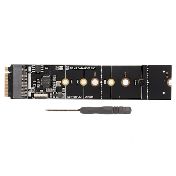 M.2 SATA NGFF expansionskort SATA3.0 6Gbps Plug and Play KEY M NVME expansionskort för moderkort