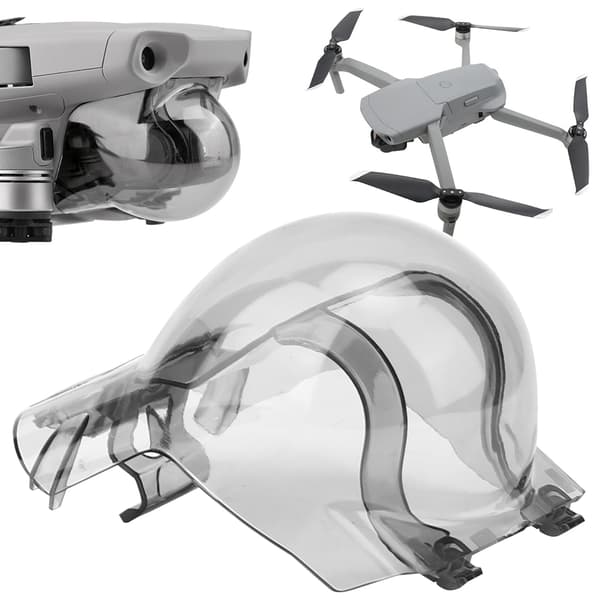 Skyddande Drone-linsöverdrag Skyddande Drone-linslock Passar för MAVIC AIR 2 (Halvomslutet Typ)