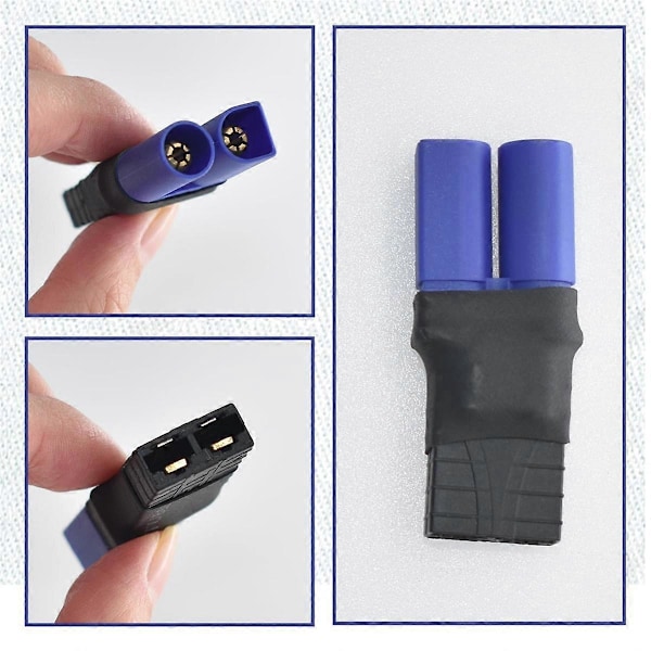 RC LiPo Batterikontakt Adapter EC5 Hane Hona på ESC Laddare
