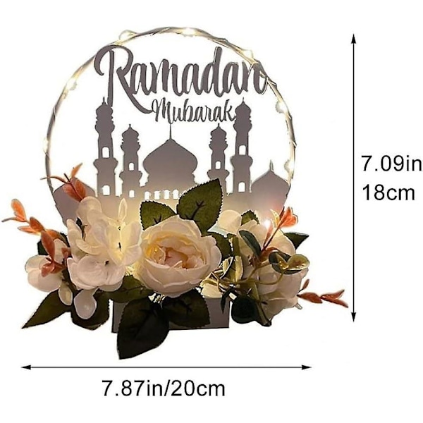Lron Rustikke Dekorative Lamper, Batterimodeller, Jernlamper Med Blomster For Soverom, Nattbord