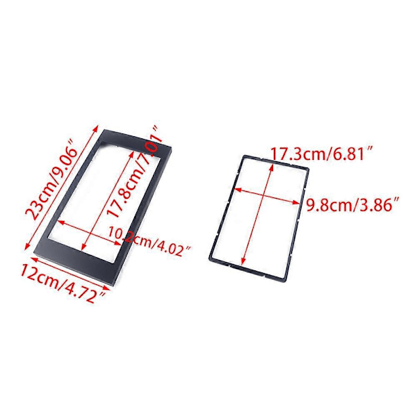 DVD Stereo Radio Navigation Fascia Panel Surround Plade Ramme Adapter