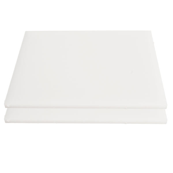 2 st Läderhantverksstansdyna DIY-hantverksdämpningseffekt 5,9x7,9in Läder skärbräda Läderstansmatta Vit