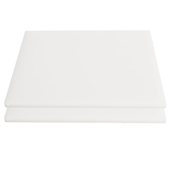 2 stk Leather Craft Punching Pad DIY Handcraft Cushioning Effect 5,9x7,9in Skinn skjærebrett Lær Punch Matt Hvit