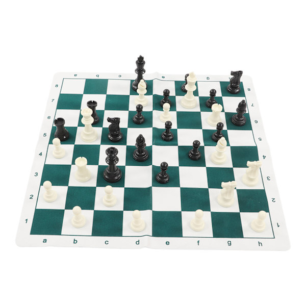 Kannettava matkashakkipelisarja Roll Up set set TravelKing Korkeus 95mm