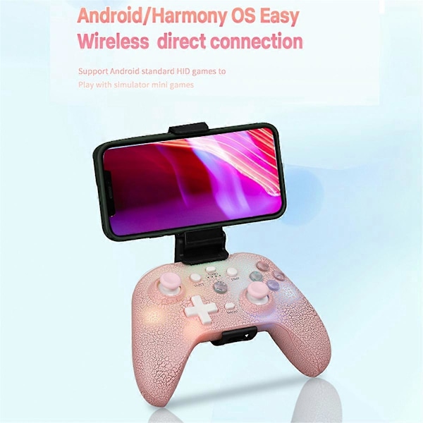 Ns21 Trådløs Spillekonsol+Stativ til Switch///Android/Ios A