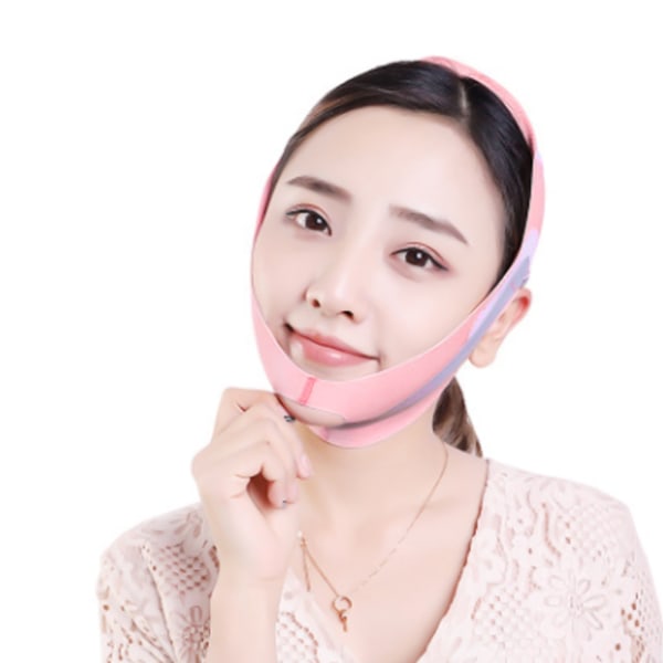 Facial Slimming Mask Slimming Bandage Ansiktsbehandling Dubbelhakvård Ansiktsbälten
