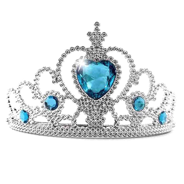 Prinsesskrona och trollstavsset glitter prinsessaccessoarer för små flickor