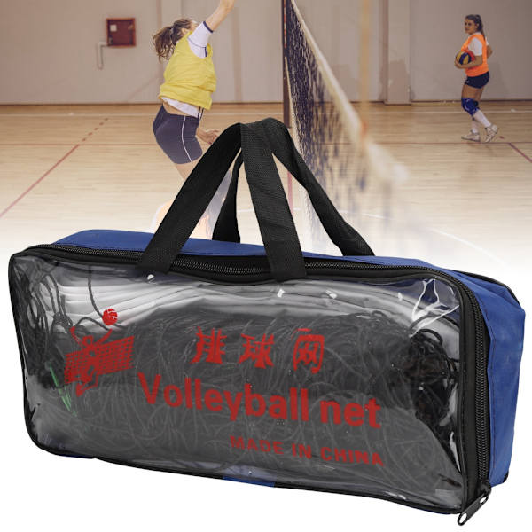 Standard Beach Volleyball Net Professionel Dækket Kant Stål Wire Reb Træningsnet