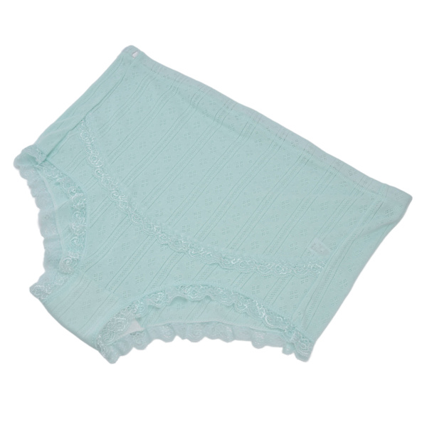 Gravide Trusser Bomuld Antibakteriel Åndbar Høj Talje Elastisk Maternity Undertøj 2XL (60~72.5kg)