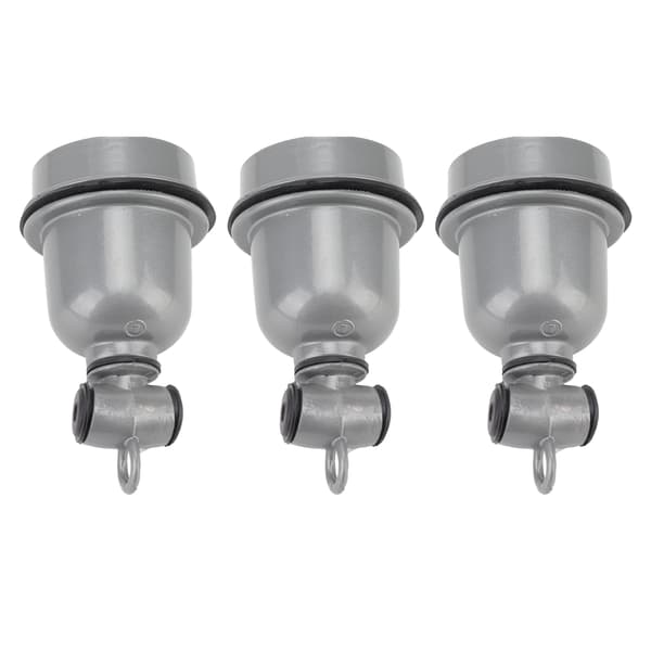 3 STK E27 Grensesnitt Lampeholder Vanntett Termisk Isolasjon Liten T-keramisk Lysholder