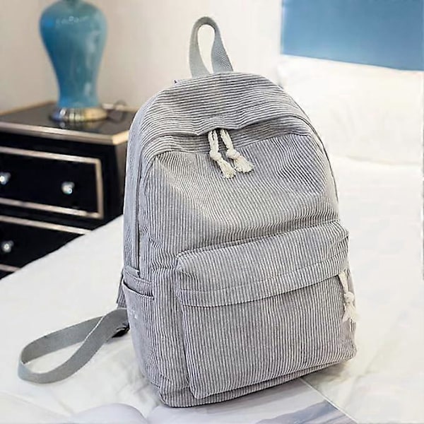 Fritidsryggsäck flickor dagsryggsäck, randig manchester skolryggsäck flickor tonåringar, unisex ryggsäck, damskolväska, skolryggsäck