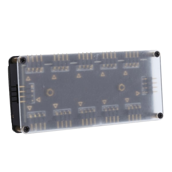 12V 4-stifts 10-portars RGB-hubb RGB-styrenhet för PC-datorns stationära moderkort
