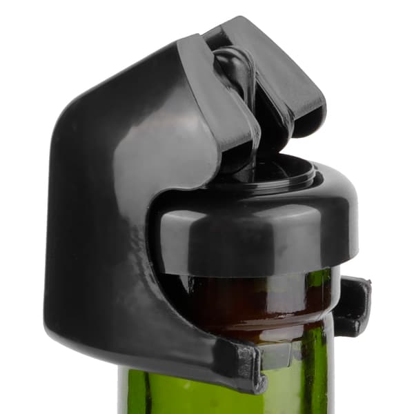 5 stk. Vin Champagne Flaskestopper Vinbevarer Korkforsegling Plugg Svart