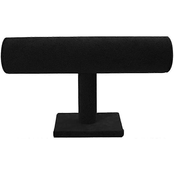 Armbåndsstander, fløjls Scrunch Organizer, T-bar Display Holder