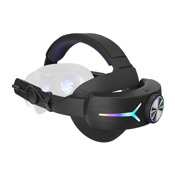 Elite Huvudband med RGB-ljus Svart