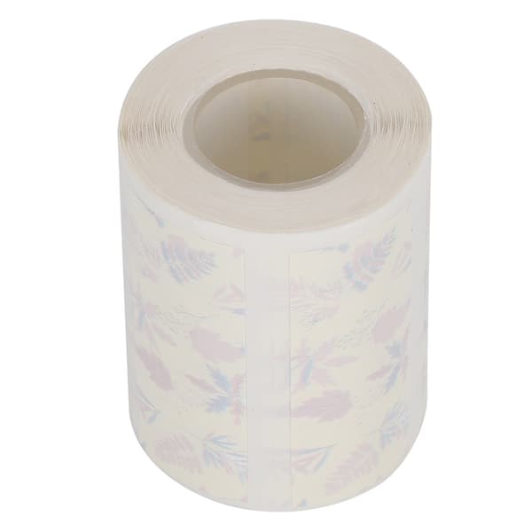 Termiskt etikettpapper med bladmönster, tryckpapper, kontorsmaterial för EQ11 50x20mm
