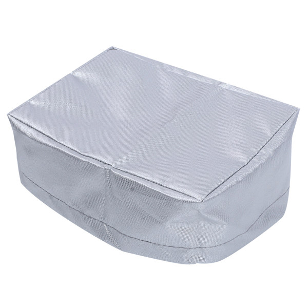 20x15x8cm 420D Oxfordtyg Fritös Dammskydd Stekpanna Yttre Skyddsöverdrag för HembrukSilver