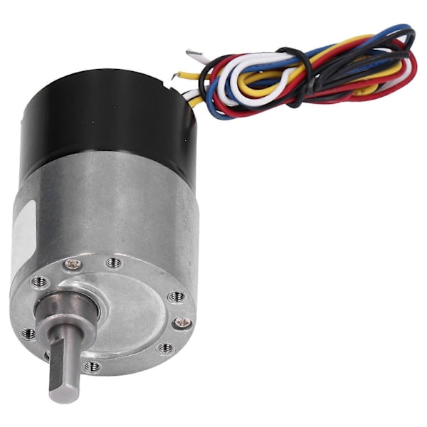 Växelmotor Hastighetsreducerande Borstlös D-axel Lågt Ljud CW CCW Rotation Växelmotor DC12V45RPM
