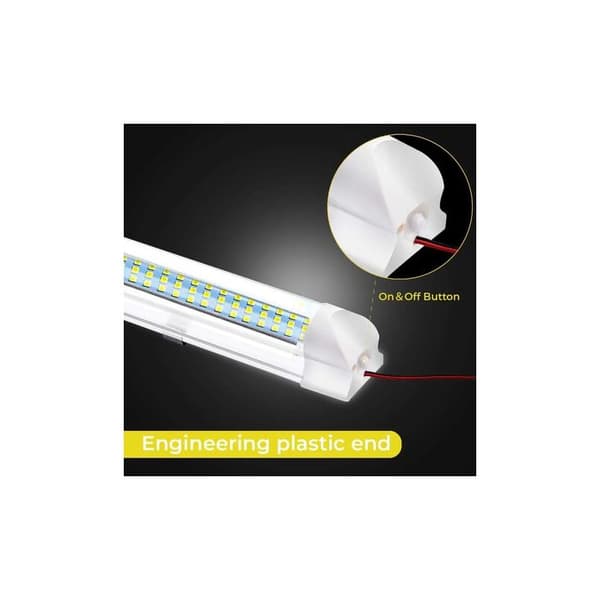 900 lm 34,5 cm LED-list – 12V DC interiörbelysning – Dubbelhäftande tejp ingår – För husbilar och kök