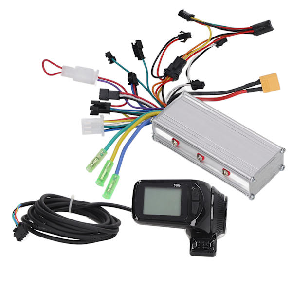 Elektrisk cykel børsteløs controller kit elektrisk cykel LCD display panel kit til elektrisk cykel scooter 48V 60V 500W