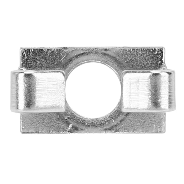 20 st aluminiumprofil fjäder elastiskt anslutningsdon galvaniserat stål inbyggt passande fästelement (20 serie-spår 6)