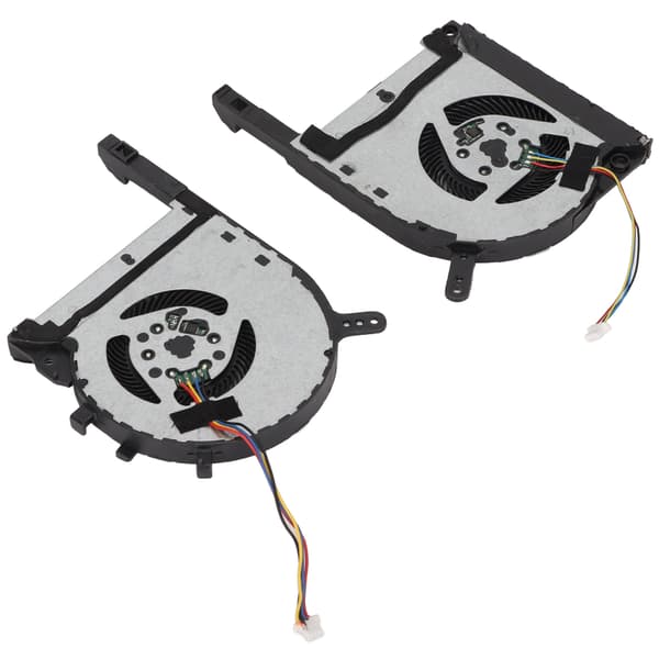 2 stk CPU-vifter aluminiumslegering 4-pinners DC 5V datakjølevifte for ASUS FX86 for FX86FE for FX86SM for FX95D for FX96G