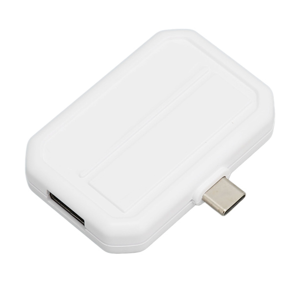 3 i 1 Type C Hub Multifunktionell Type C till HD Multimedia Interface USB3.0 PD Hub Dockningsstation Vit