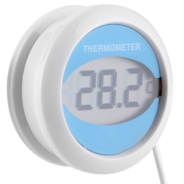 Elektronisk digital kylskåp frys termometer vattentät sond temperaturmätare