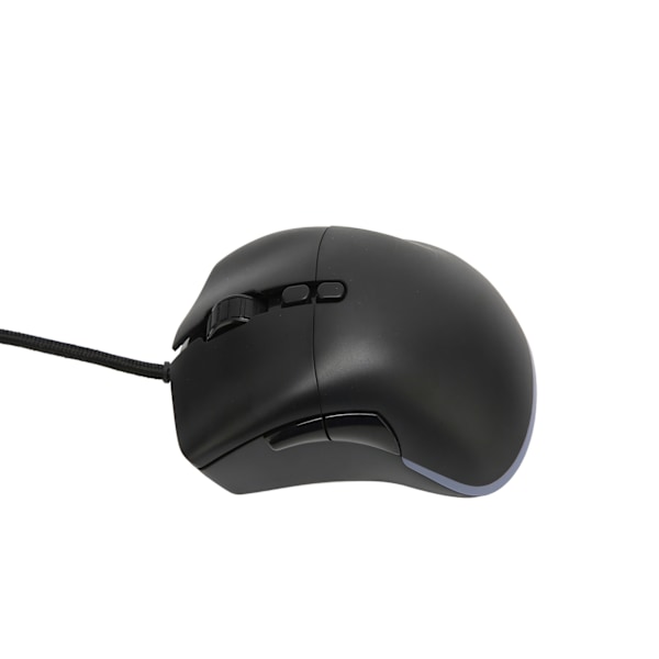 RGB Gaming Mus Ultralätt Honungskaka Skal 12000 DPI Optisk Sensor Trådbunden Spelmus med 7 Programmerbara Knappar