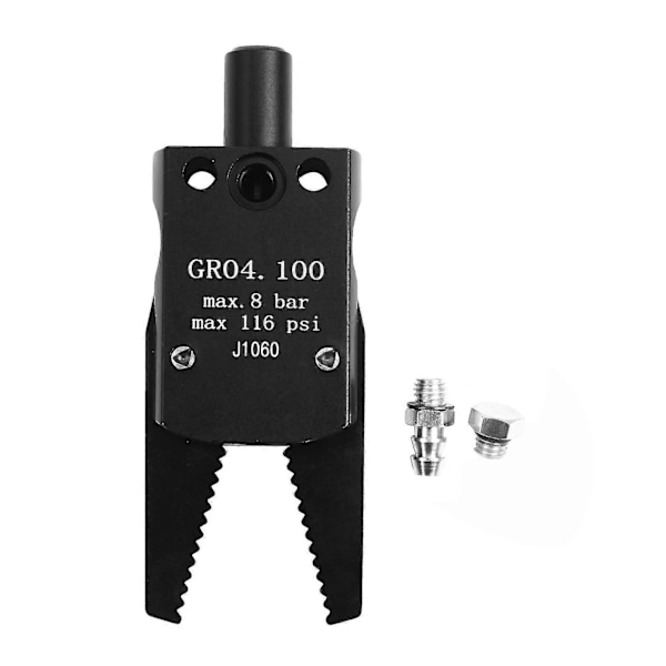 Pneumatisk Mini Fixtur J1060 Manipulator Tillbehör Mekanisk Fixtur Vattenpip Klämma Mini Zekai
