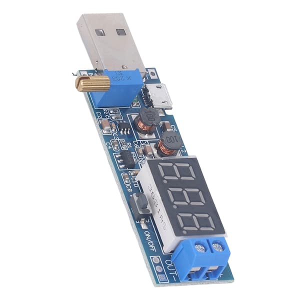 USB-strömförsörjningsmodul DC3.5‑12V till DC1.2‑24V Buck Boost Spänningsregulatoromvandlarmodul