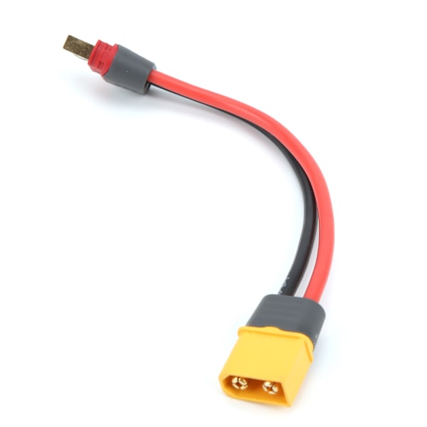 XT60 hannkontakt til T-plugg hannkontakt adapter 14AWG kabel for B6 LiPo batterilader