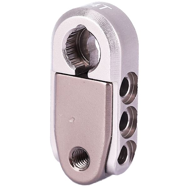 Aluminiumlegering 24T tänder Halv servostyrarm för 1/8 1/10 RC bilmodell (titan N10305T)