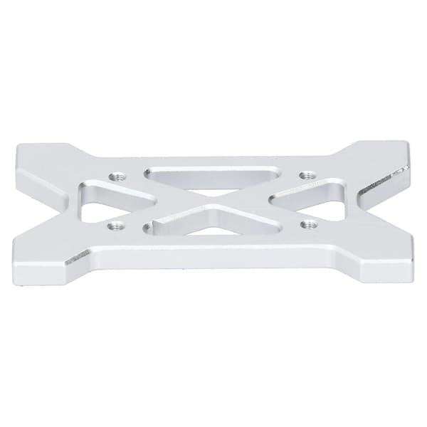 1/10 RC Batterihållare Aluminiumlegering Batterimonteringsplatta för 313mm Hjulbas Crawler