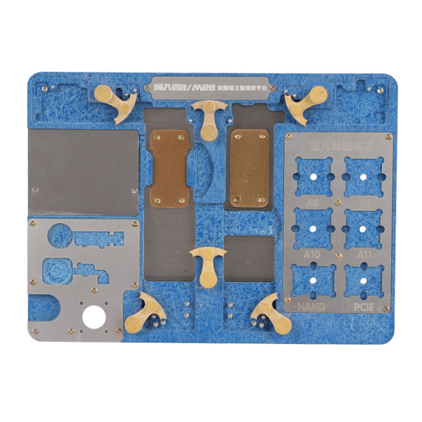 Multifunktionel eksplosionssikker tin-hovedkort reparationsplantning tin-platform 8/MR8 til iPhone6-8