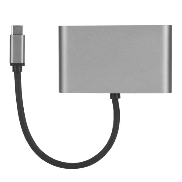 5 i 1 Type-C Multi-Funktions Dockingstation HDMI+DP+VGA+USB+PD Interface HUB Adapter