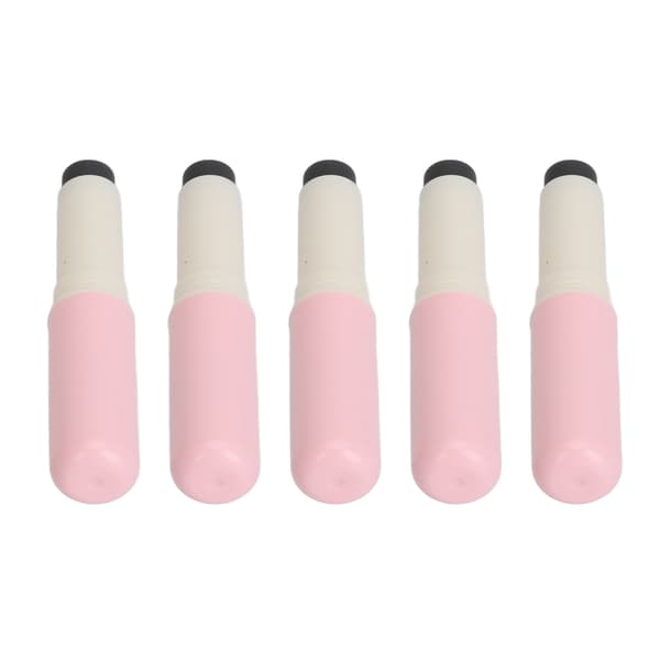 5 STK Silikone Læbebørstesæt Professionel Smudge Concealer Rundhoved Bærbar Kosmetisk Makeup Læbestift Børstesæt